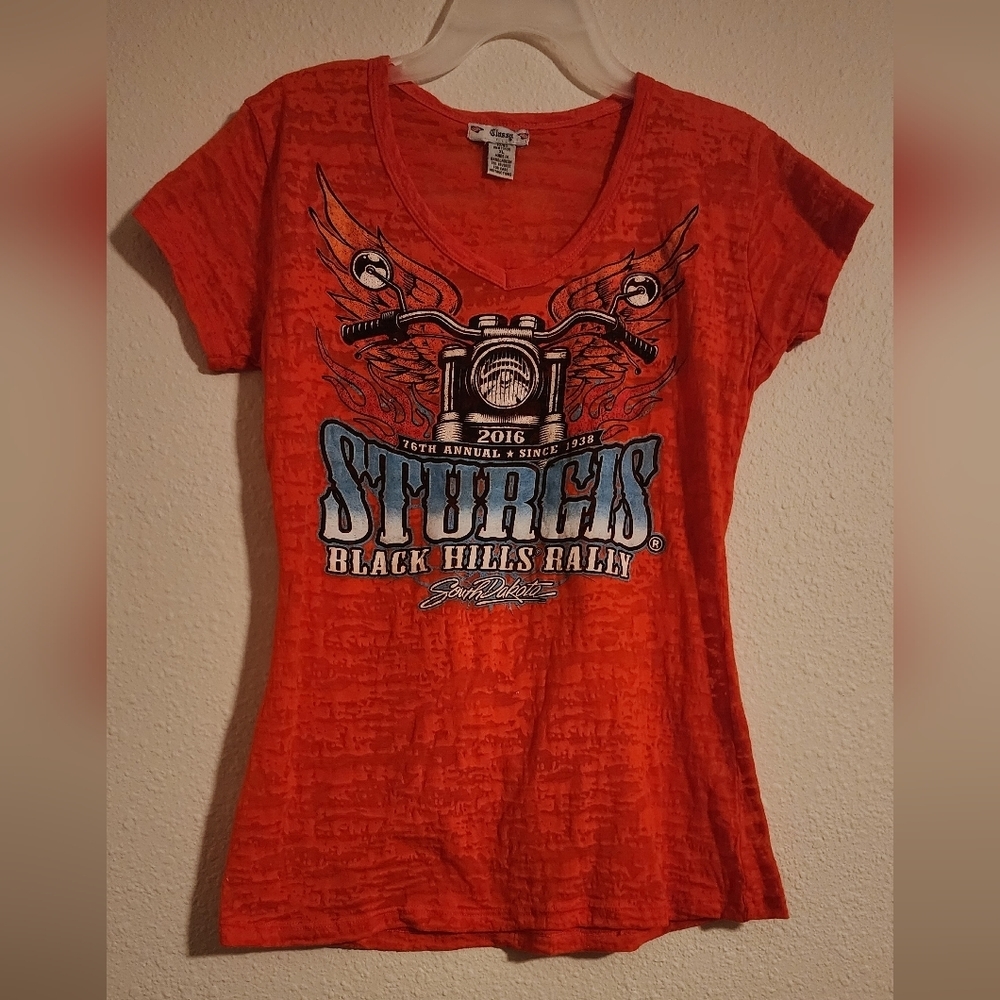 Sturgis Classy Brand 2016 Motorcycle Rally T-shirt Junior size XL